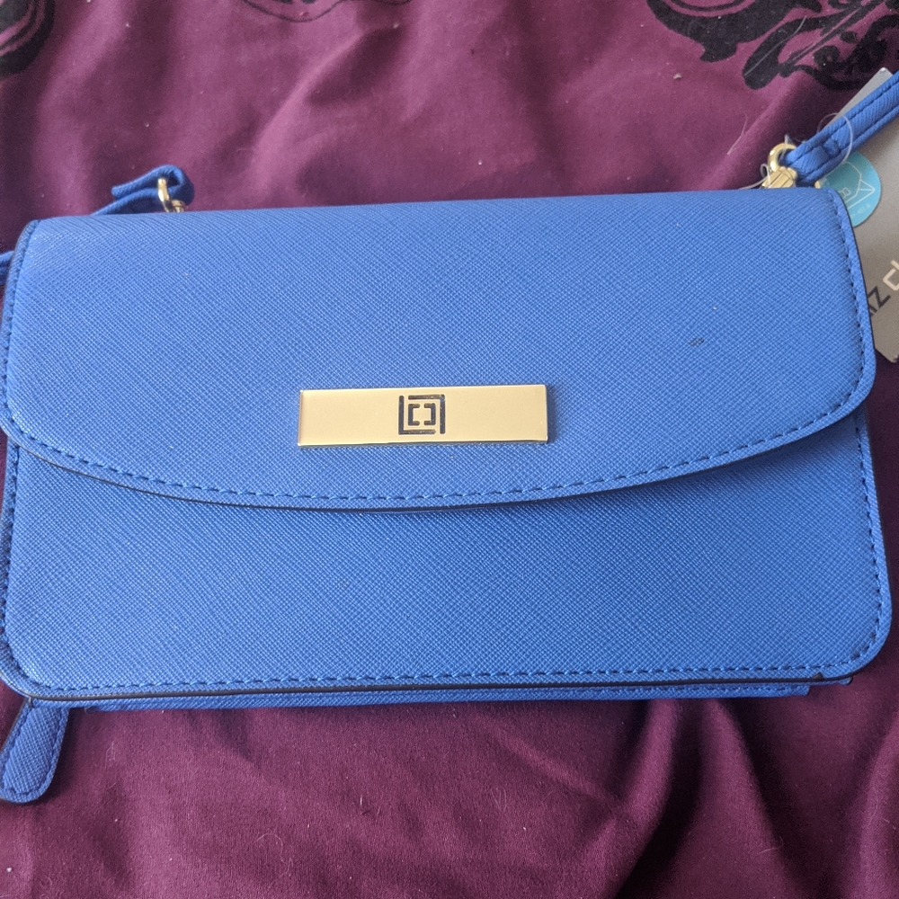 Blue 2 in 1 Crossbody Purse